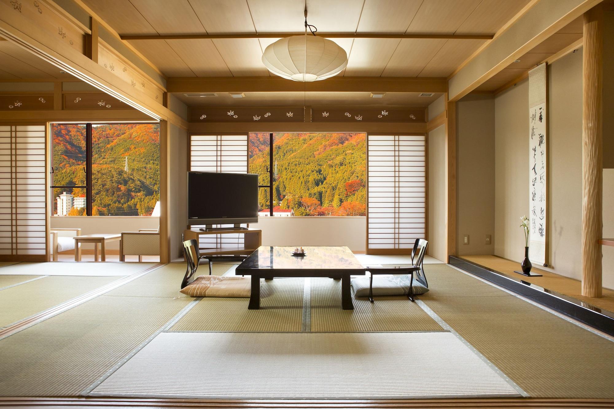 Kinugawa Onsen Sanraku Ξενοδοχείο Nikko Εξωτερικό φωτογραφία